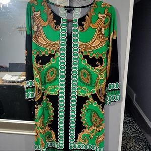 Ladies Sz L Blooming Rose dress